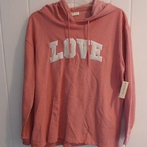 Bobbie Brooks Dusty Pink Plus Size Top